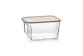 Carrier Deep Storage Box With Handle 2.6 L - Clear